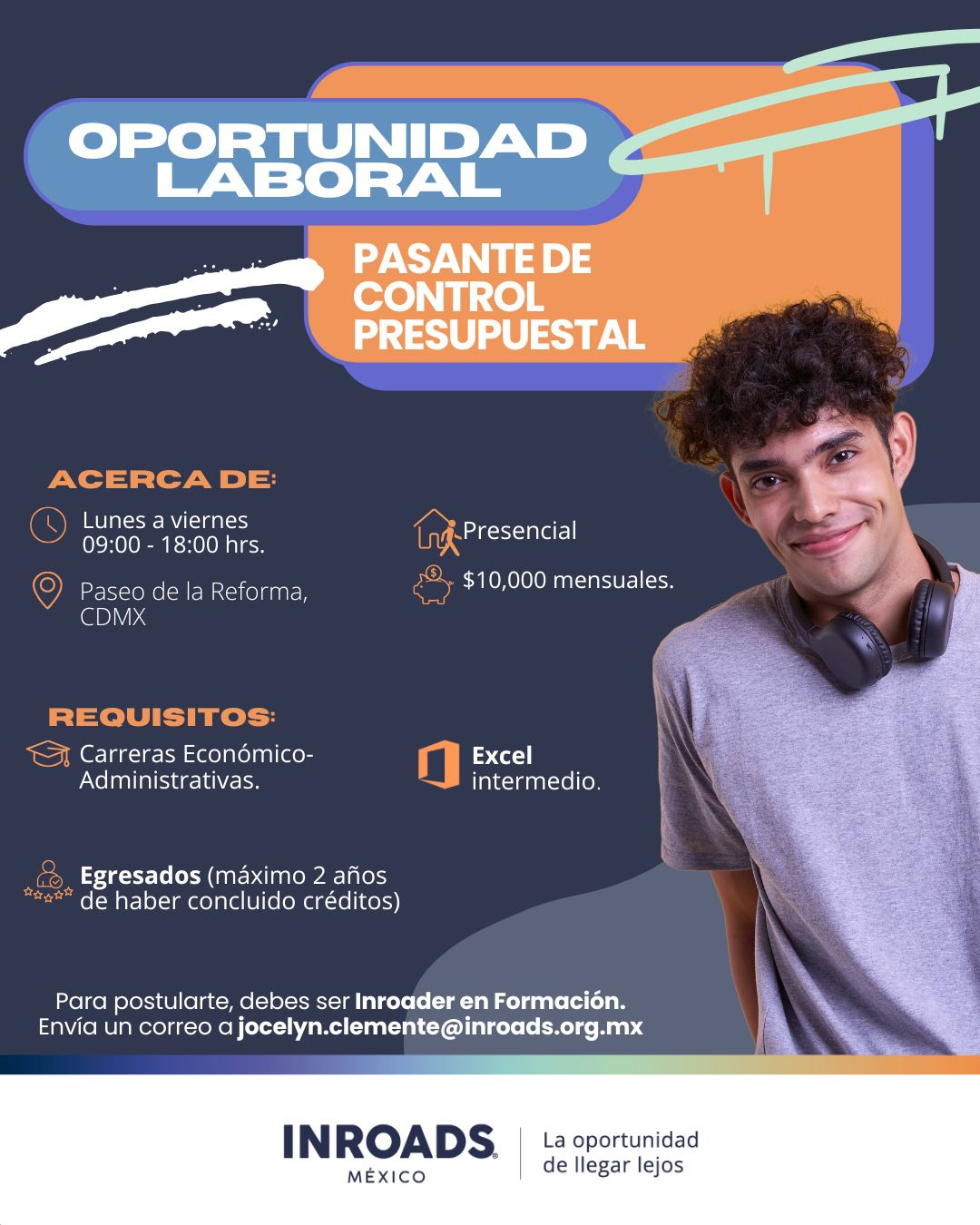 pasante de control presupuestal